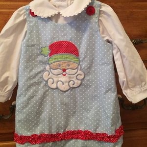 Reversible Smocked Dress- Size 18 M